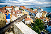 Lisbona - Vista della citt dal Castello di Sao Jorge. 